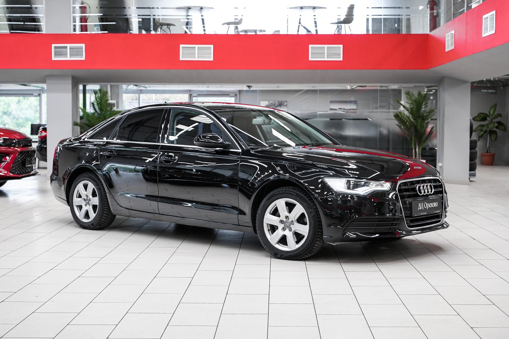 Audi A6 2013, черный, ДЦ Орехово