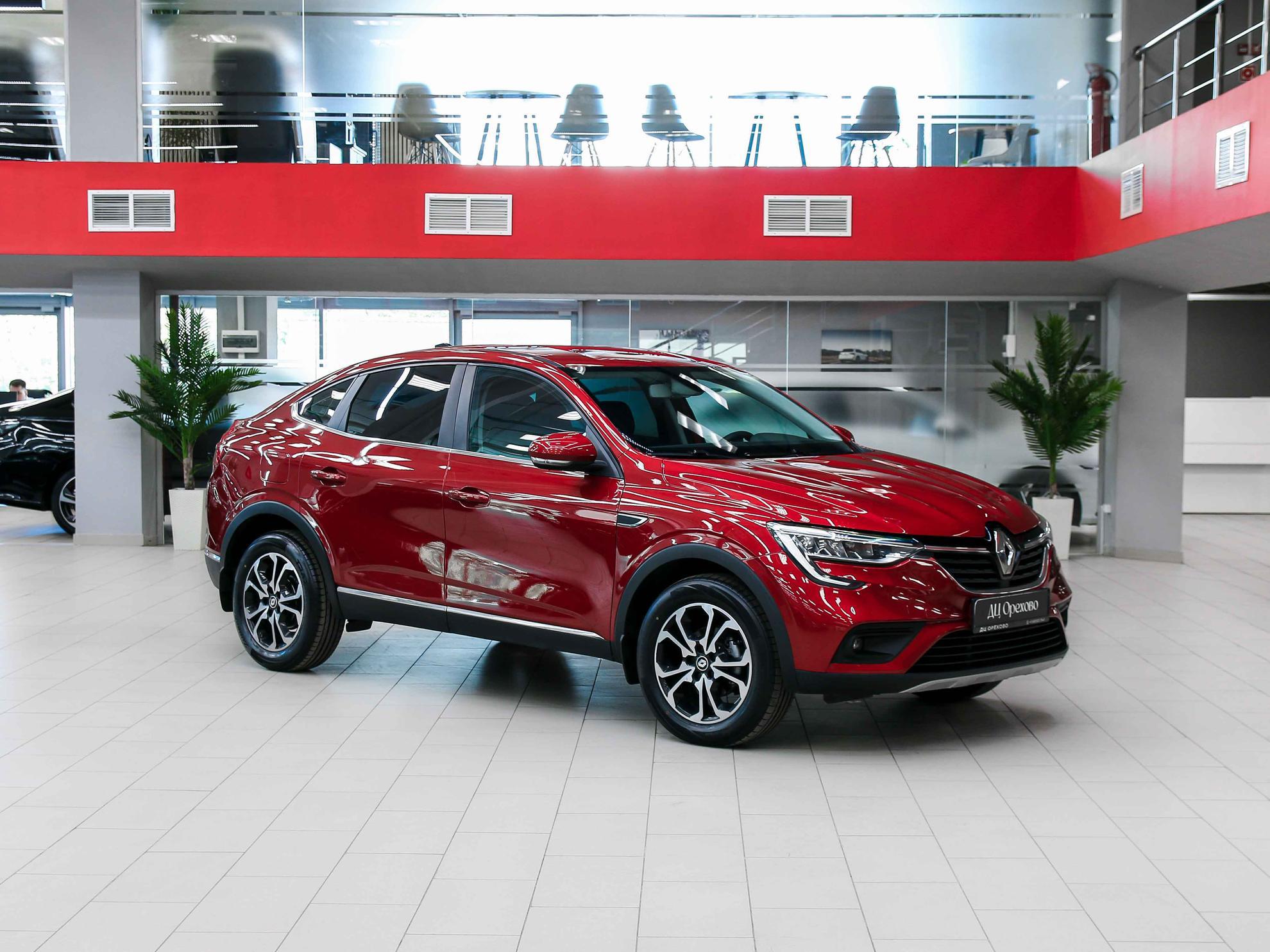Renault Arkana 2020, красный, ДЦ Орехово