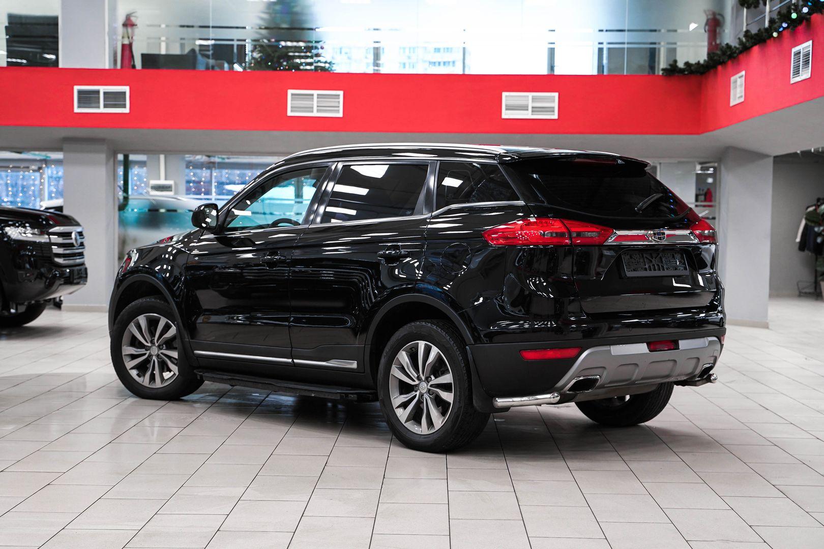 Geely Atlas 2018, черный, ДЦ Орехово
