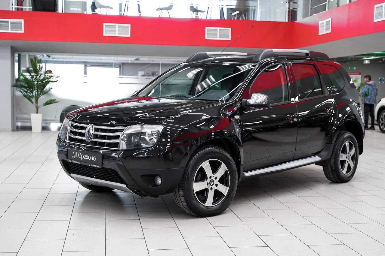Renault Duster 2012, черный, ДЦ Орехово