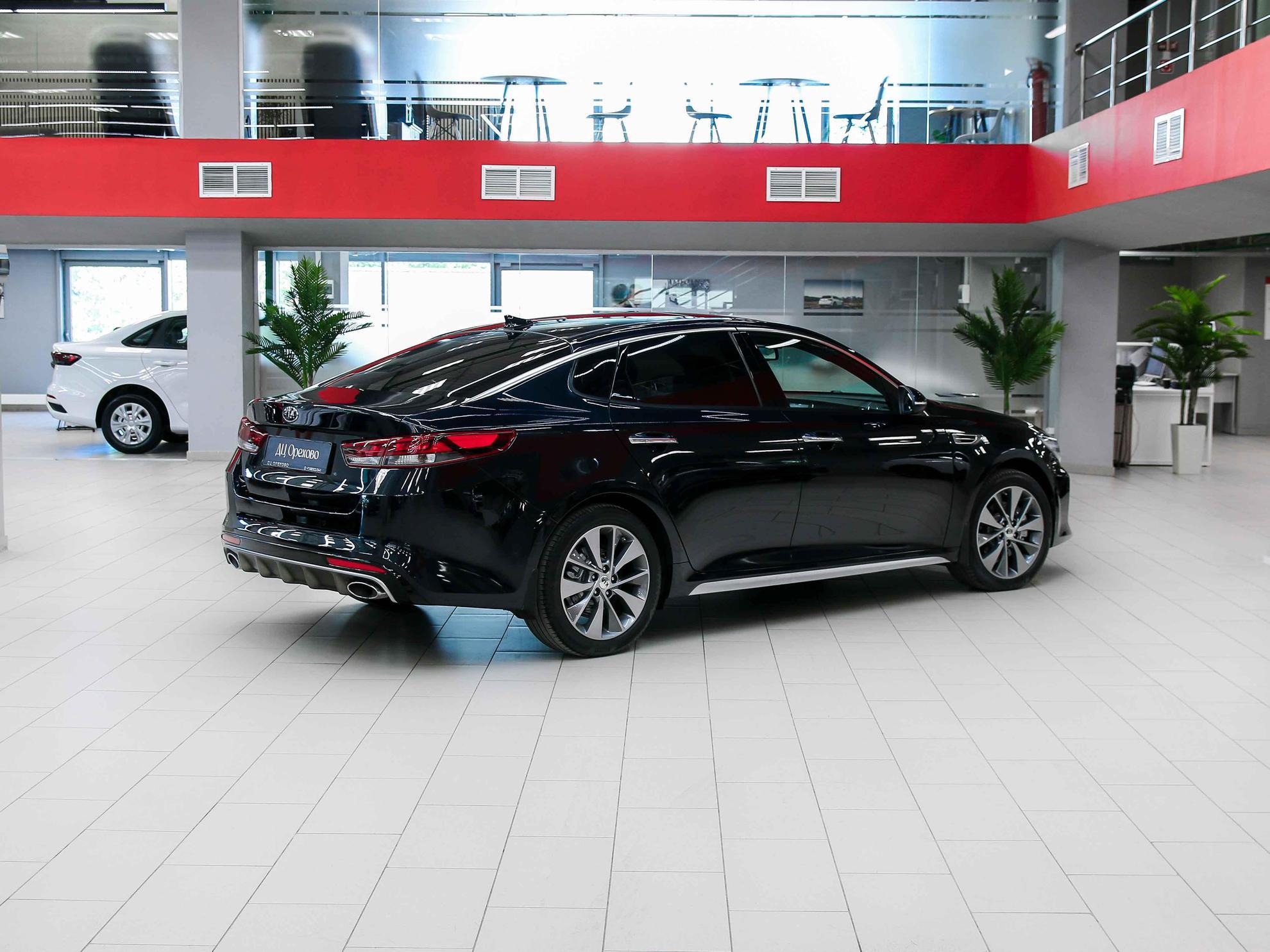 Kia Optima 2017, синий, ДЦ Орехово