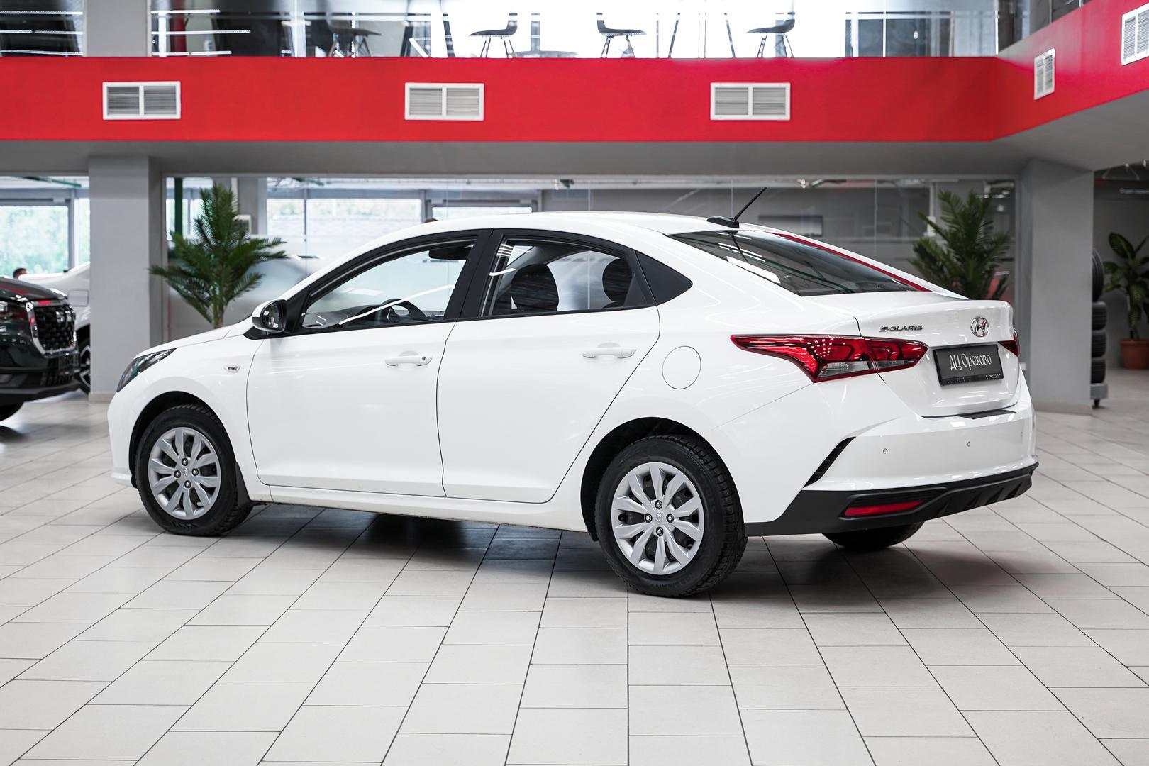 Hyundai Solaris 2020, белый, ДЦ Орехово