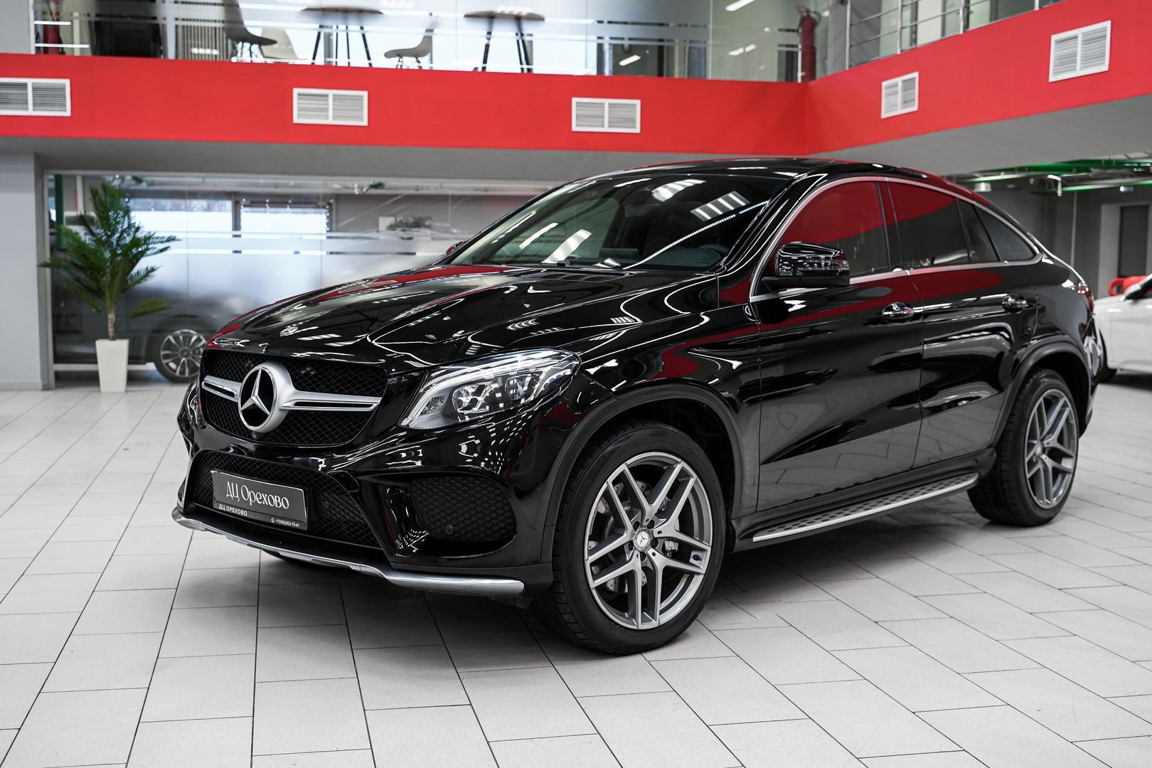 Mercedes-Benz GLE Coupe 2017, черный, ДЦ Орехово