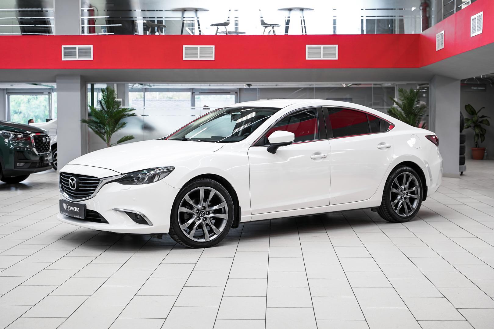 Mazda 6 2017, белый, ДЦ Орехово