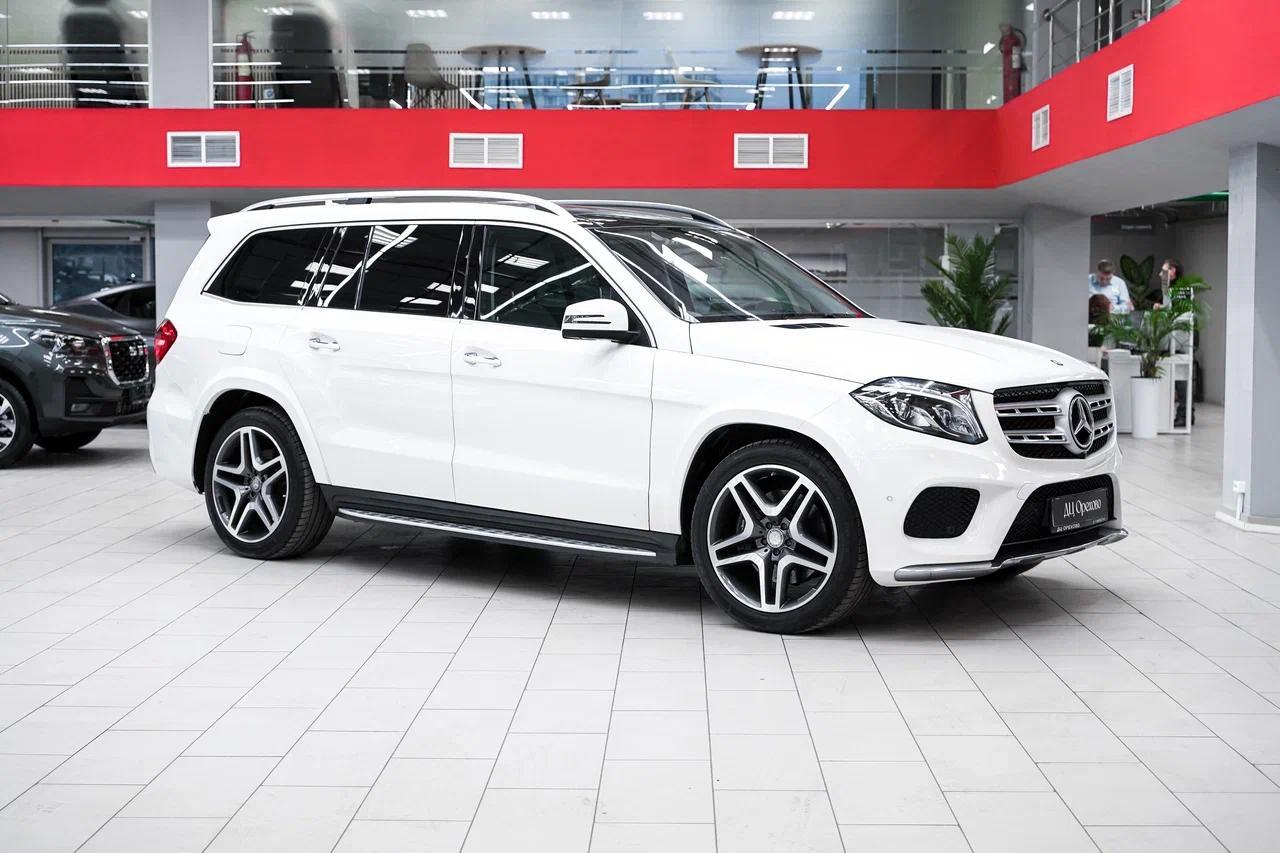 Mercedes-Benz GLS 2016, белый, ДЦ Орехово