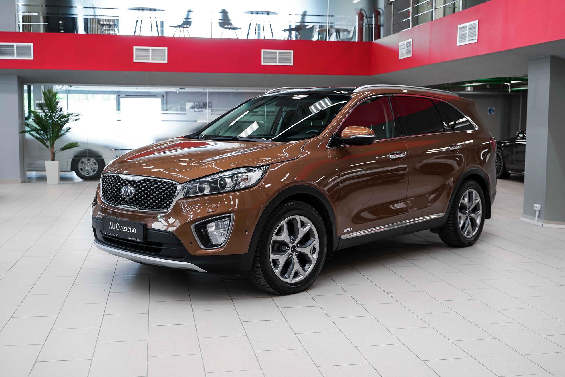 Kia Sorento 2017, коричневый, ДЦ Орехово