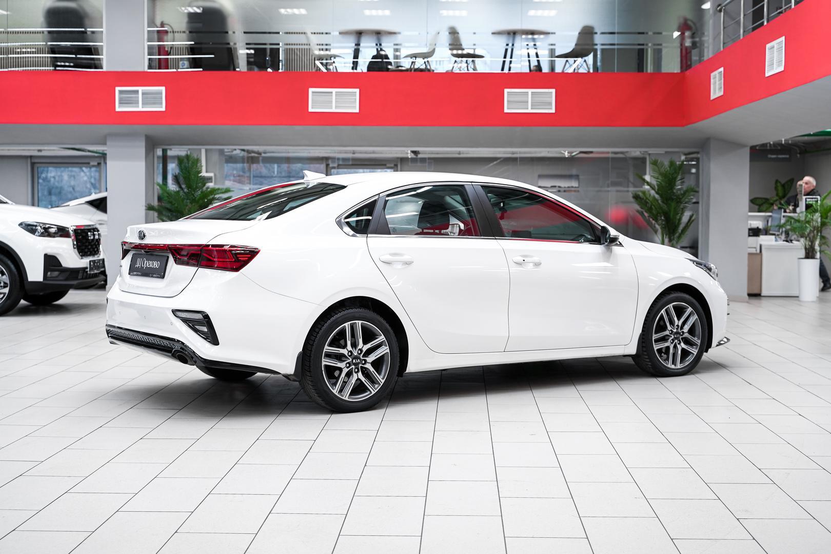 Kia Cerato 2018, белый, ДЦ Орехово