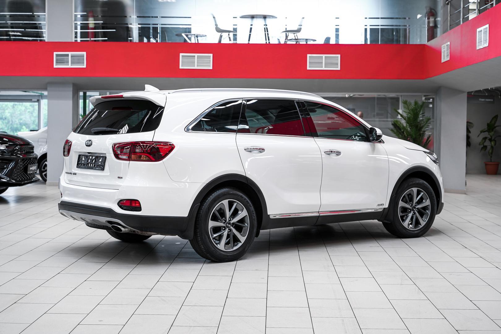 Kia Sorento 2018, белый, ДЦ Орехово