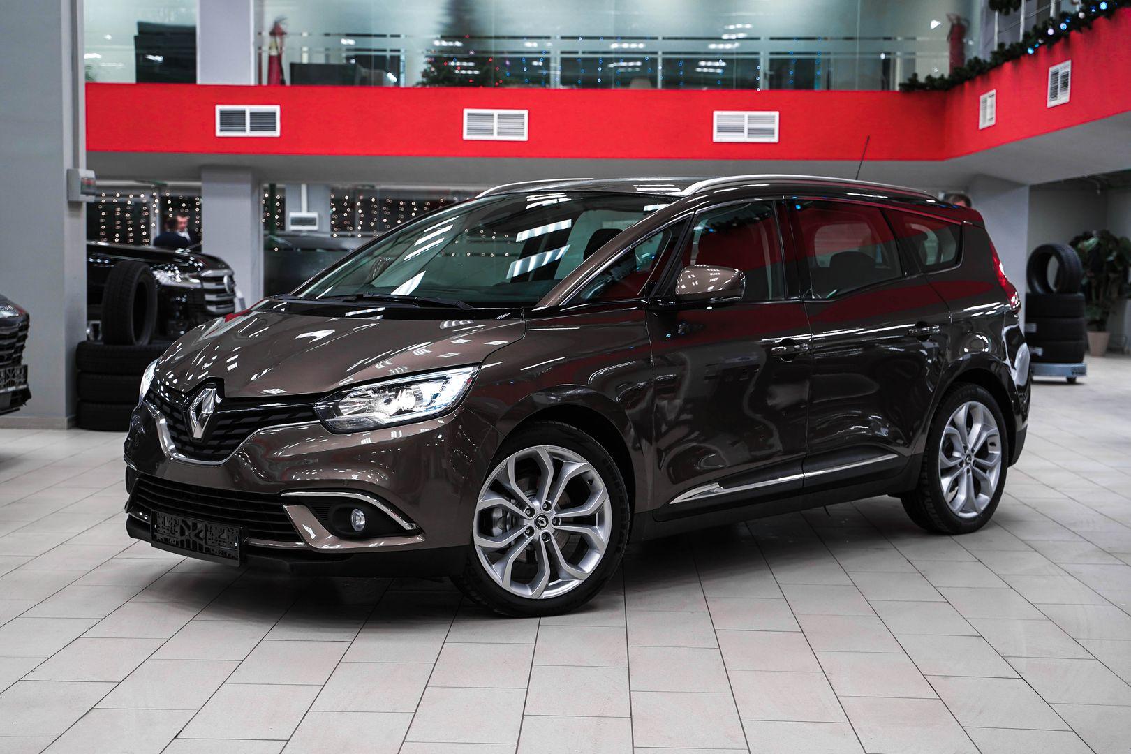 Renault Scenic 2017, коричневый, ДЦ Орехово