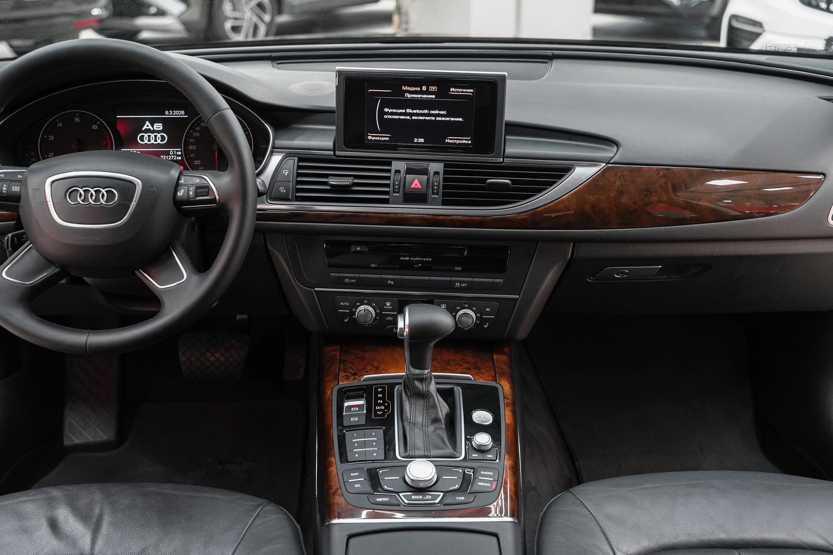 Audi A6 2013, черный, ДЦ Орехово