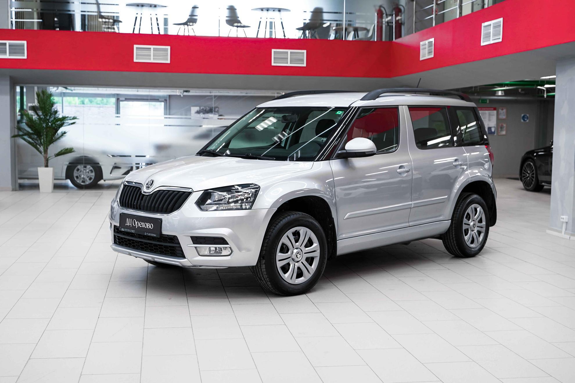 Skoda Yeti 2016, серебряный, ДЦ Орехово