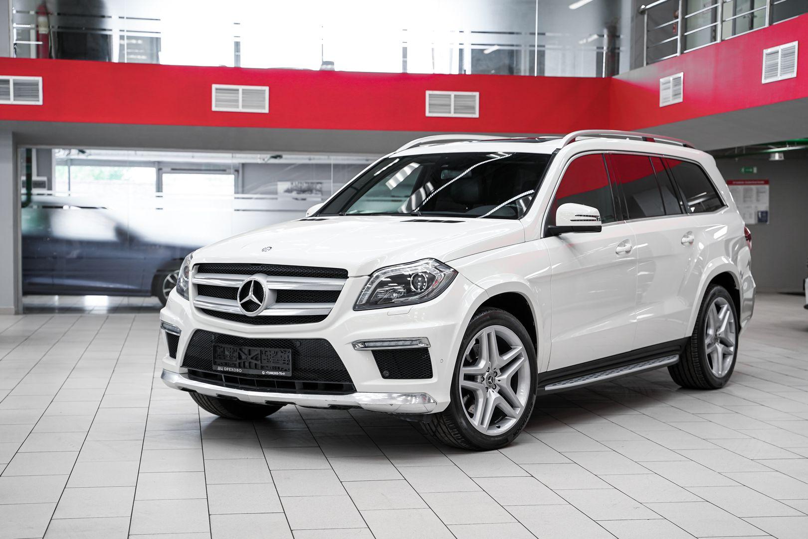 Mercedes-Benz GL-Класс 2013, белый, ДЦ Орехово