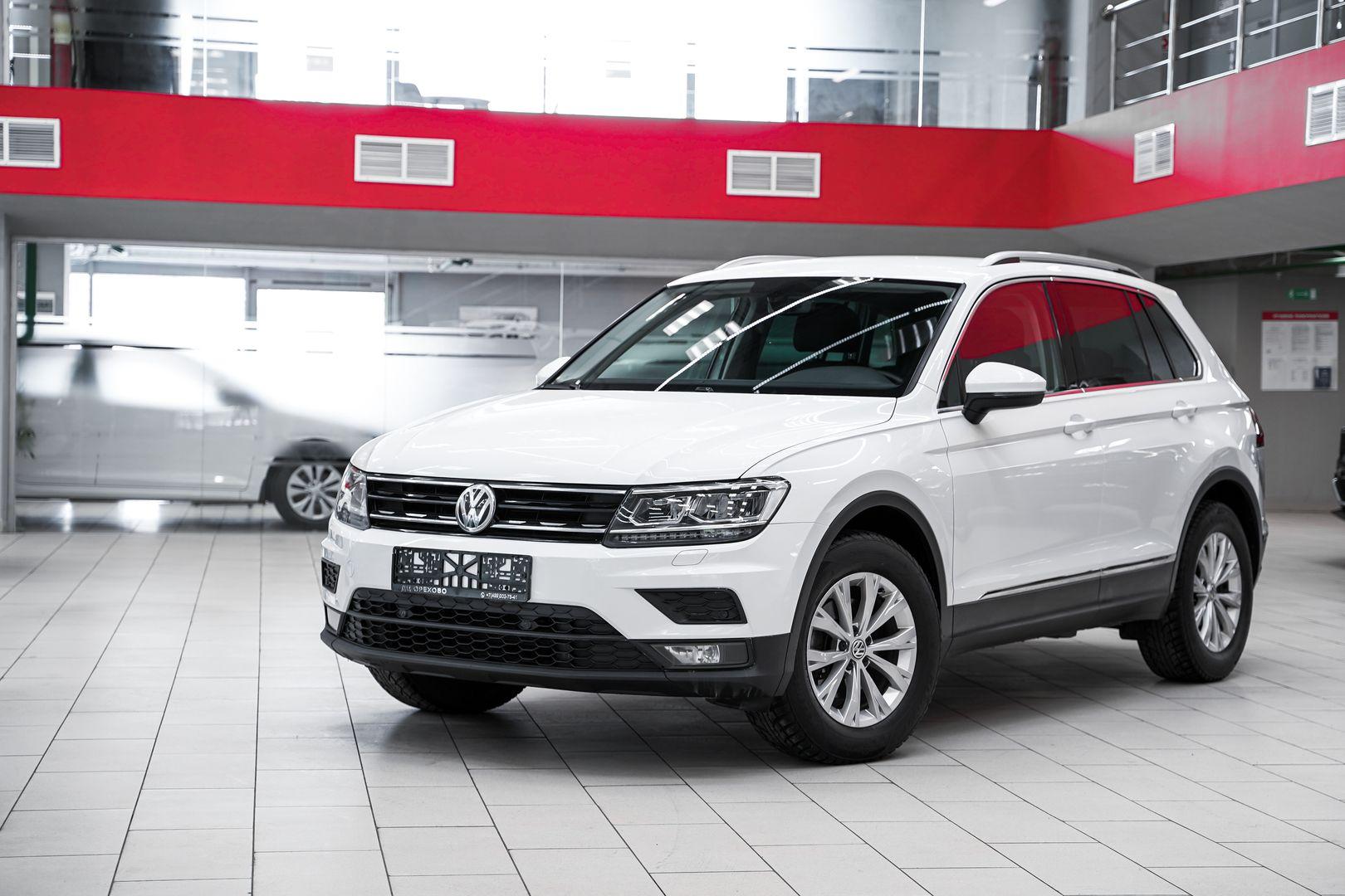 Volkswagen Tiguan 2018, белый, ДЦ Орехово