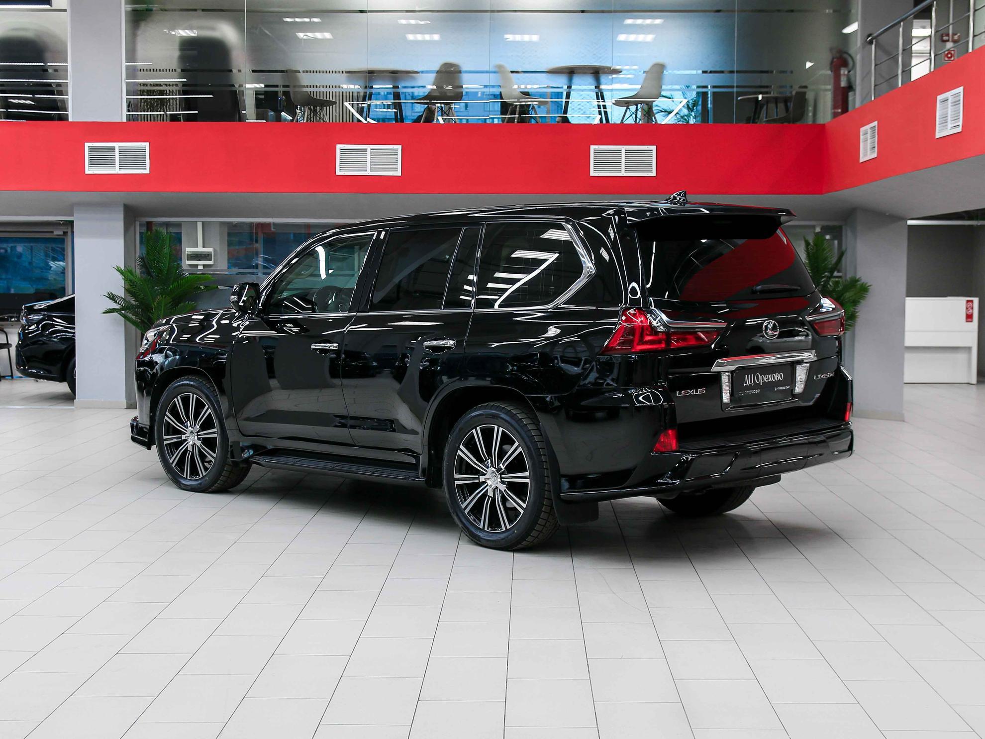 Lexus LX 2015, черный, ДЦ Орехово