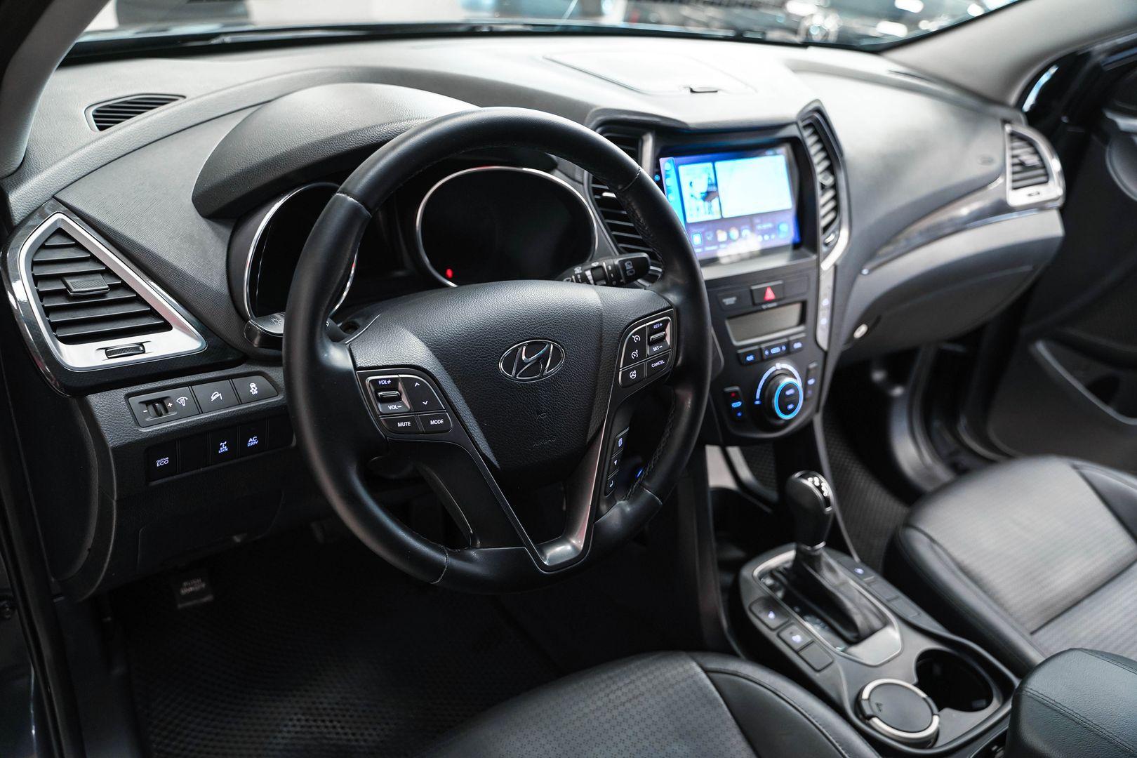 Hyundai Santa Fe 2013, синий, ДЦ Орехово