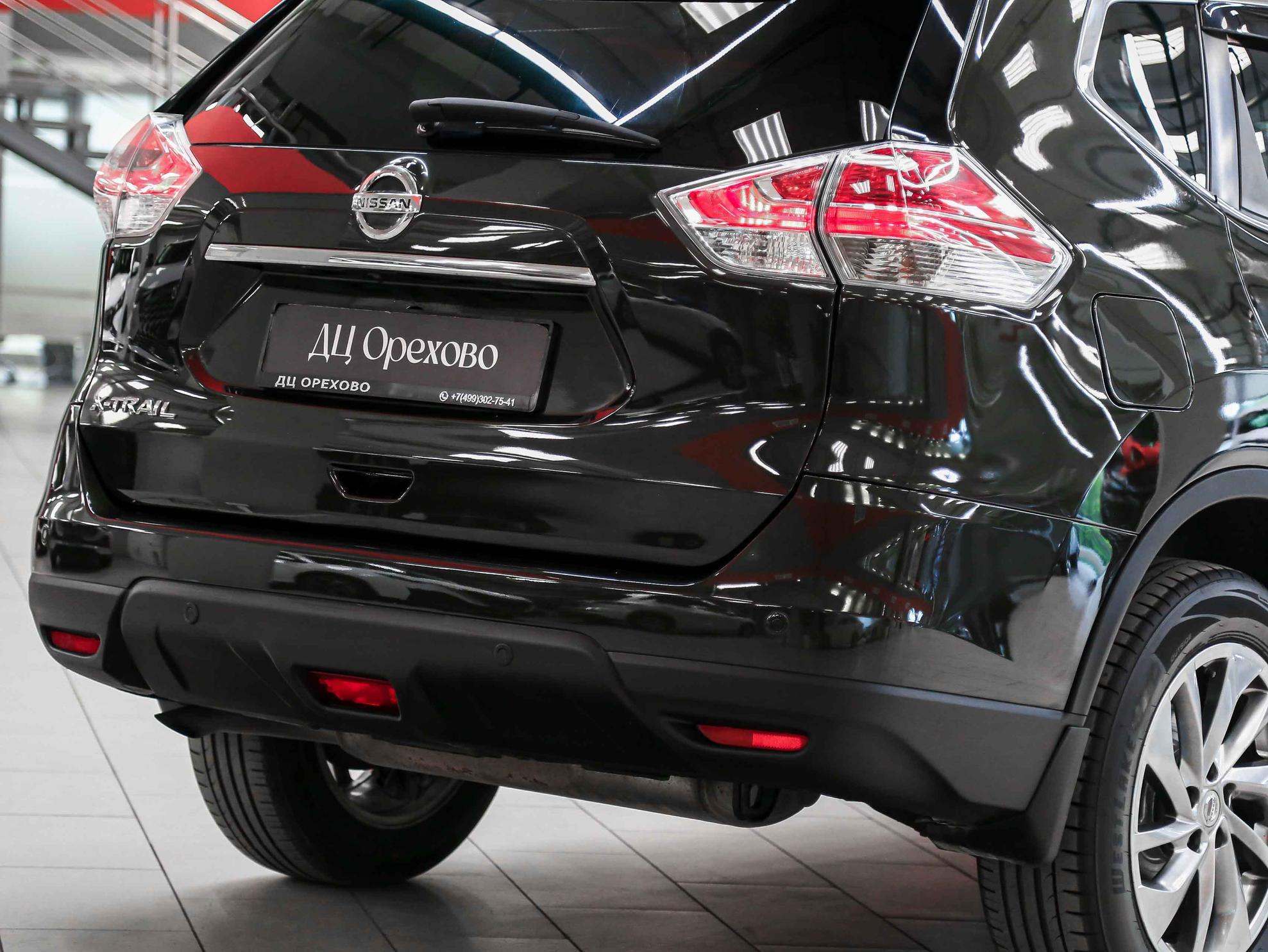 Nissan X-Trail 2015, зеленый, ДЦ Орехово