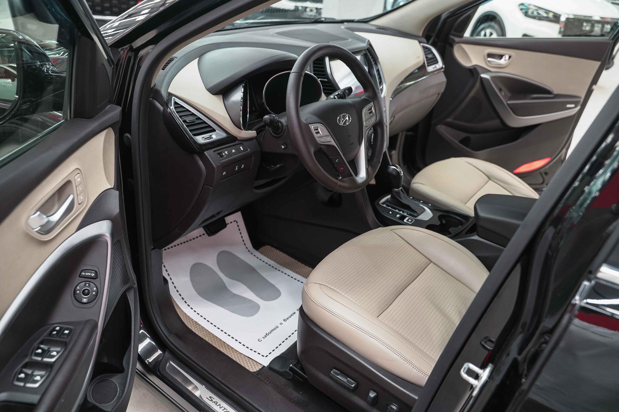 Hyundai Santa Fe 2013, черный, ДЦ Орехово