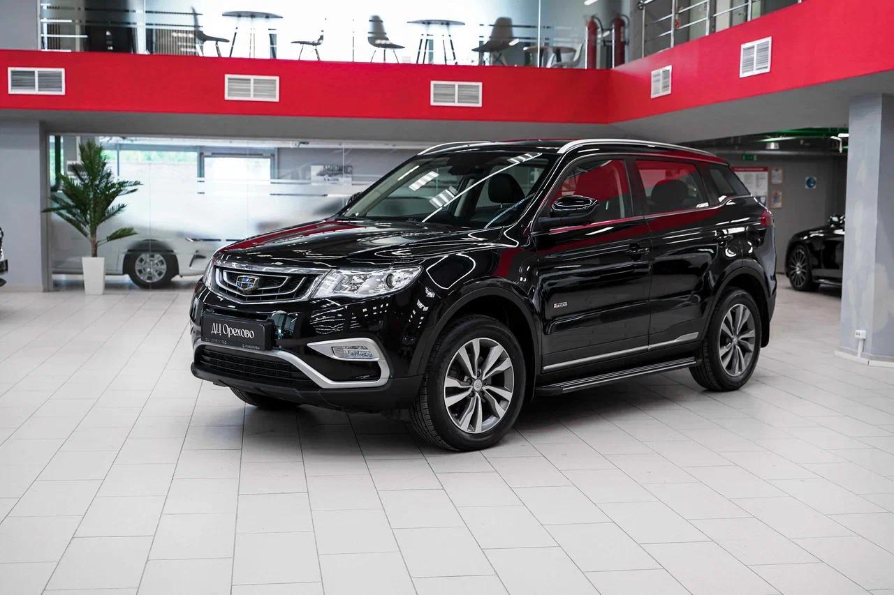 Geely Atlas 2021, черный, ДЦ Орехово