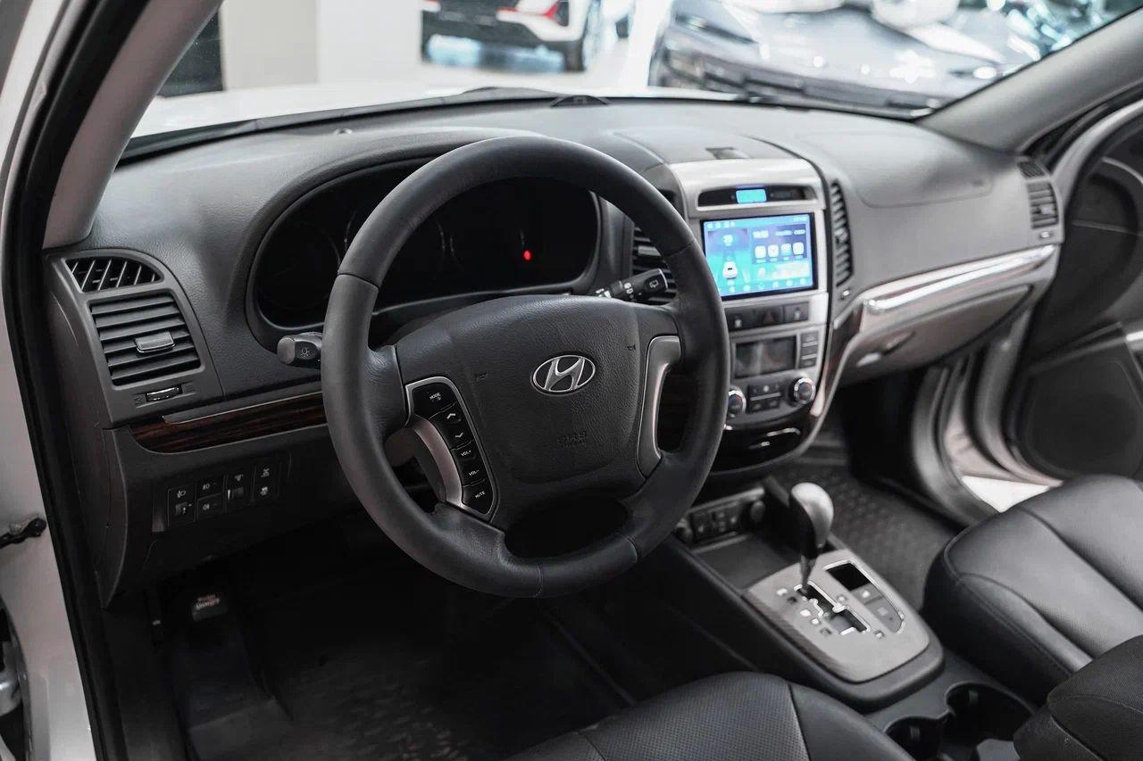 Hyundai Santa Fe 2011, серебряный, ДЦ Орехово