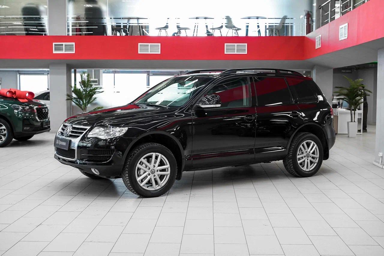 Volkswagen Touareg 2008, черный, ДЦ Орехово