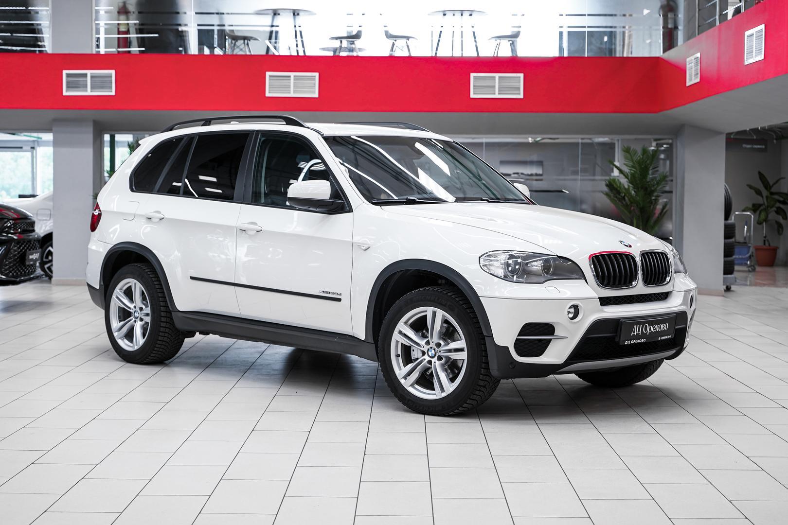 BMW X5 2013, белый, ДЦ Орехово