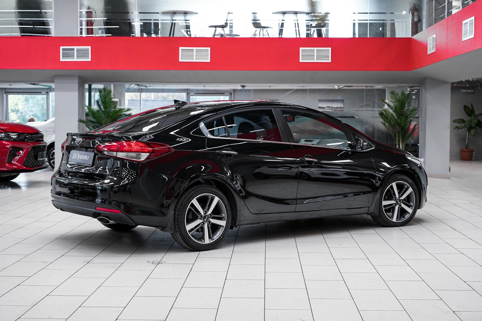 Kia Cerato 2018, черный, ДЦ Орехово