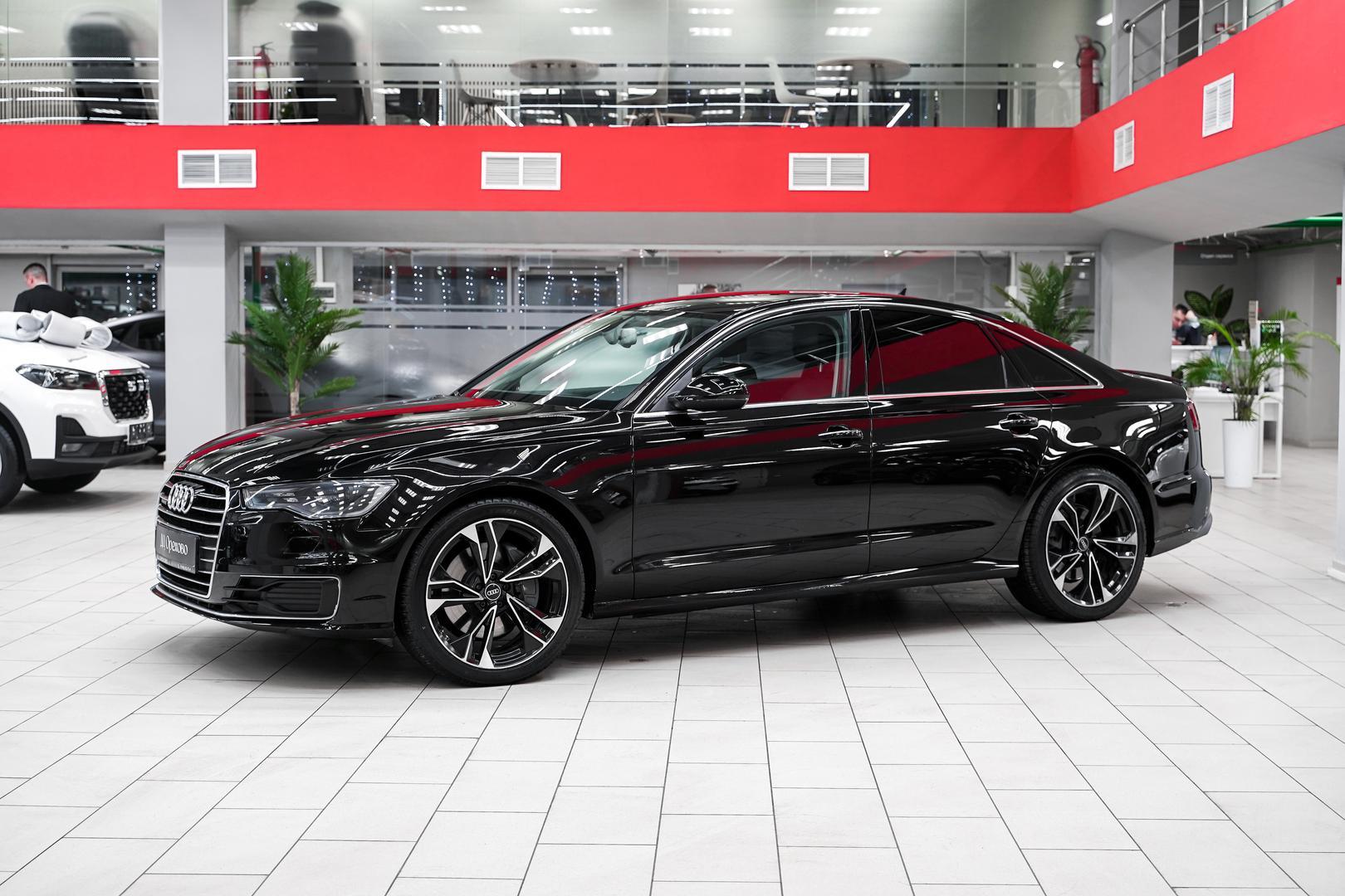 Audi A6 2015, черный, ДЦ Орехово