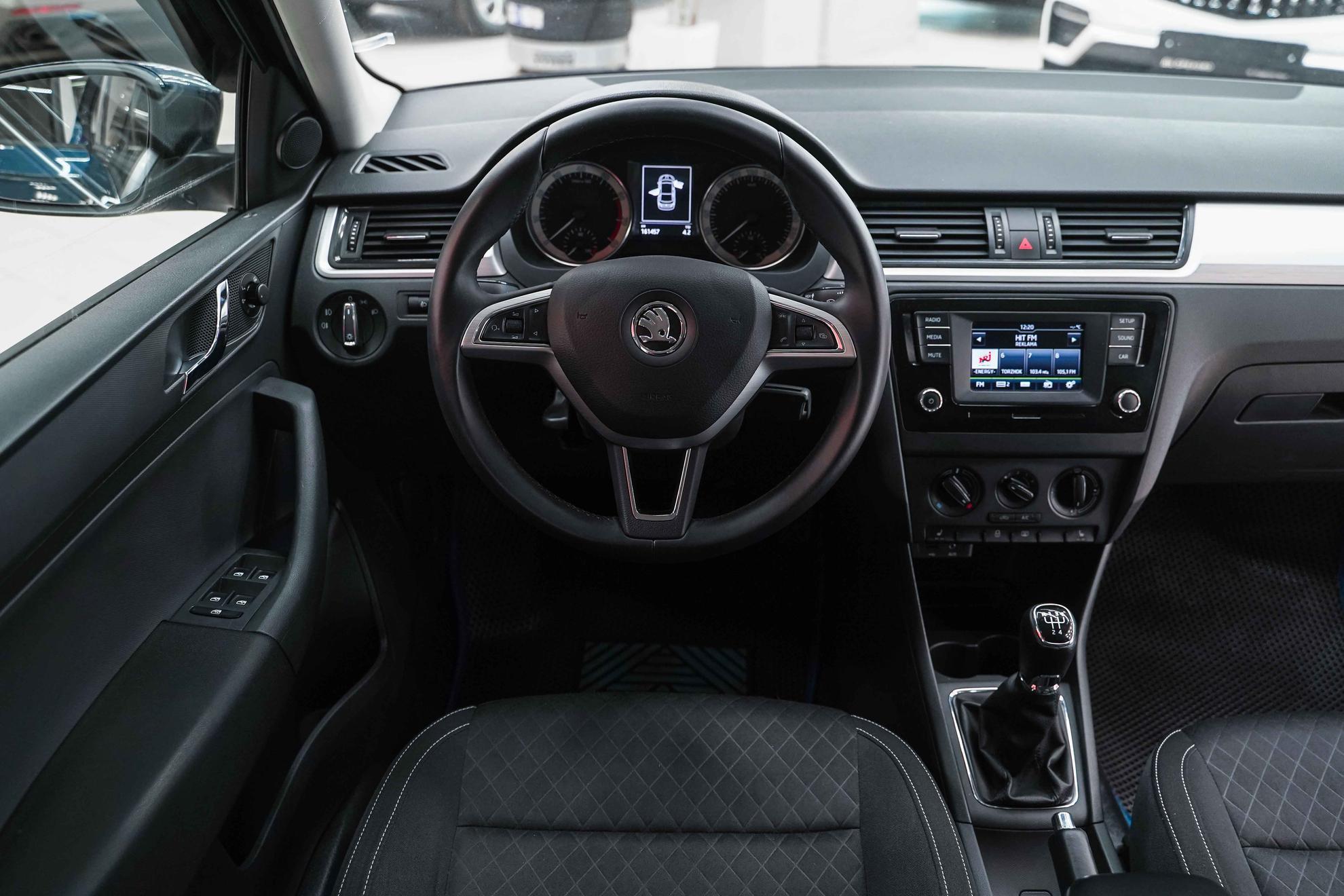 Skoda Rapid 2016, синий, ДЦ Орехово