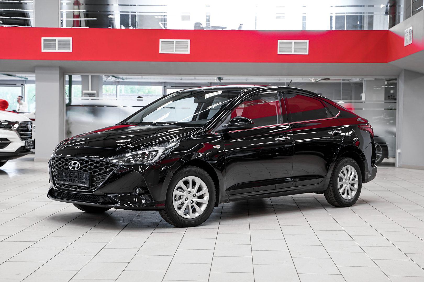 Hyundai Solaris 2020, черный, ДЦ Орехово