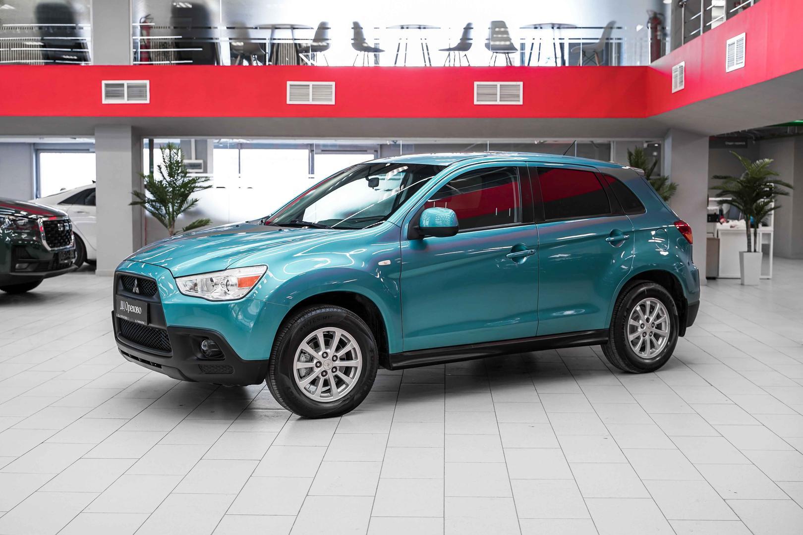 Mitsubishi ASX 2010, голубой, ДЦ Орехово