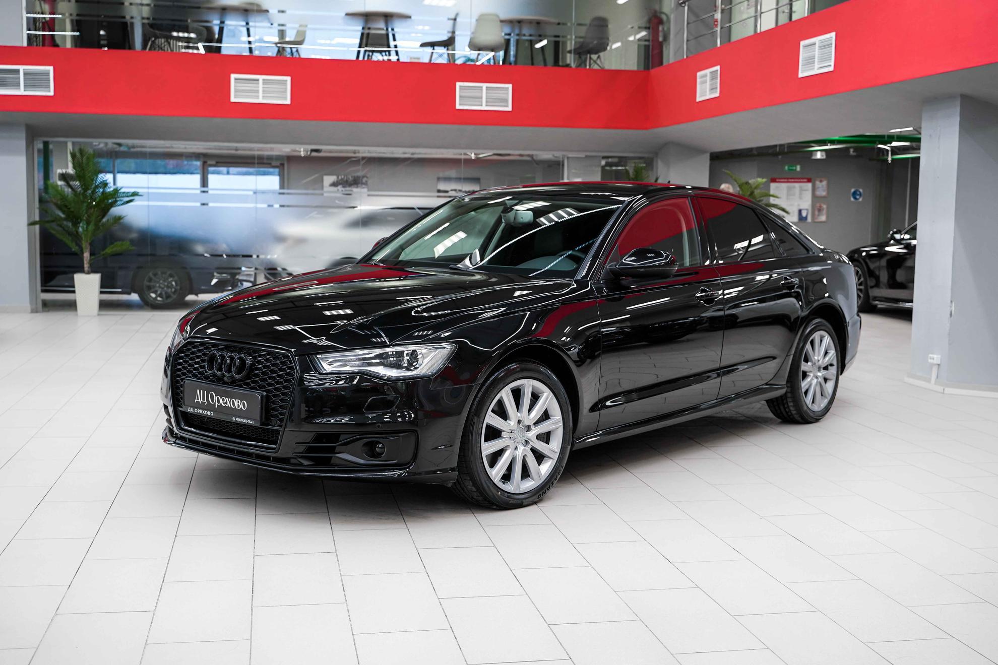 Audi A6 2016, черный, ДЦ Орехово