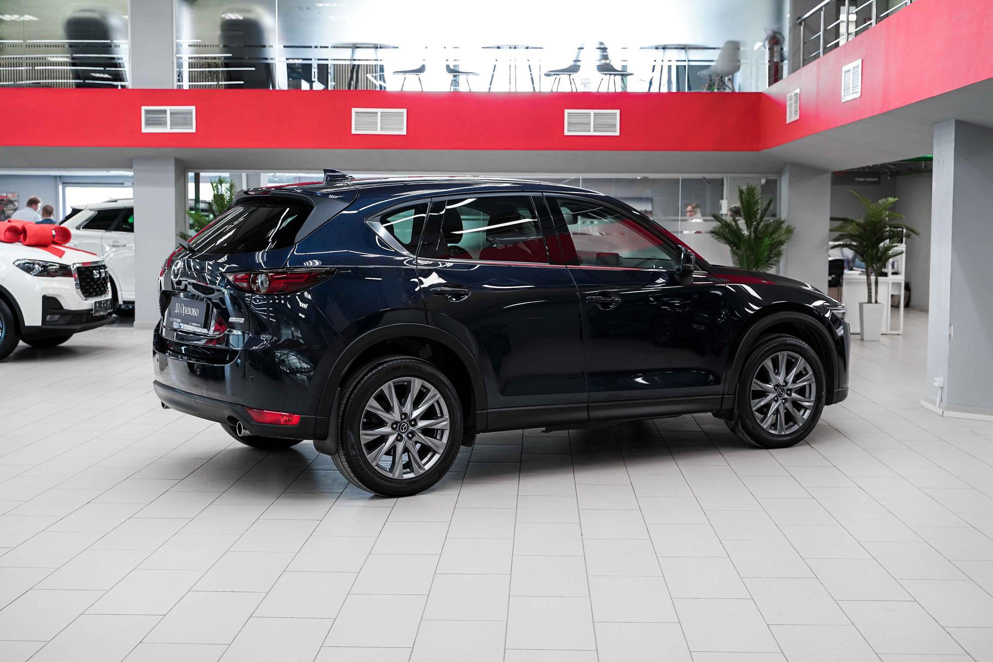 Mazda CX-5 2020, синий, ДЦ Орехово
