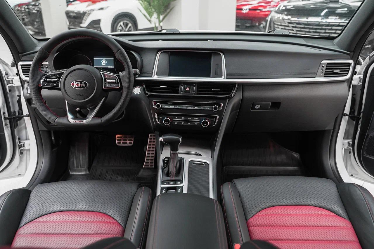 Kia Optima 2018, белый, ДЦ Орехово