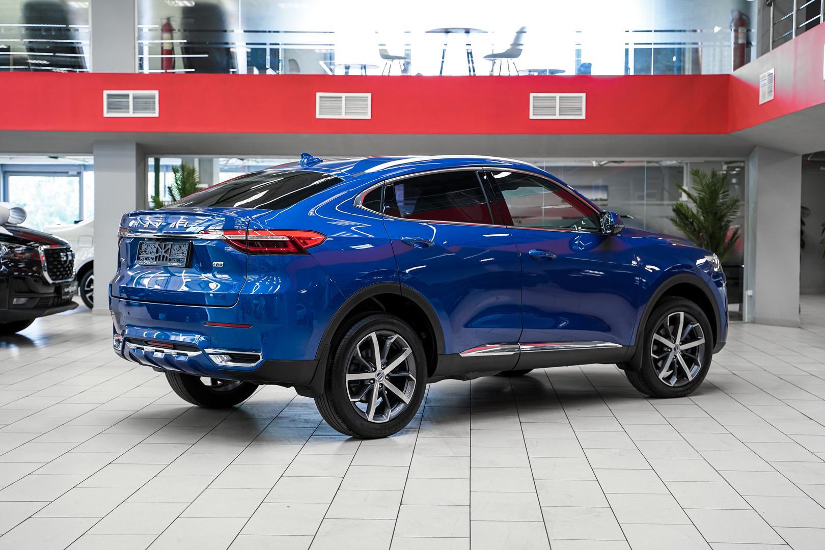 Haval F7x 2020, синий, ДЦ Орехово