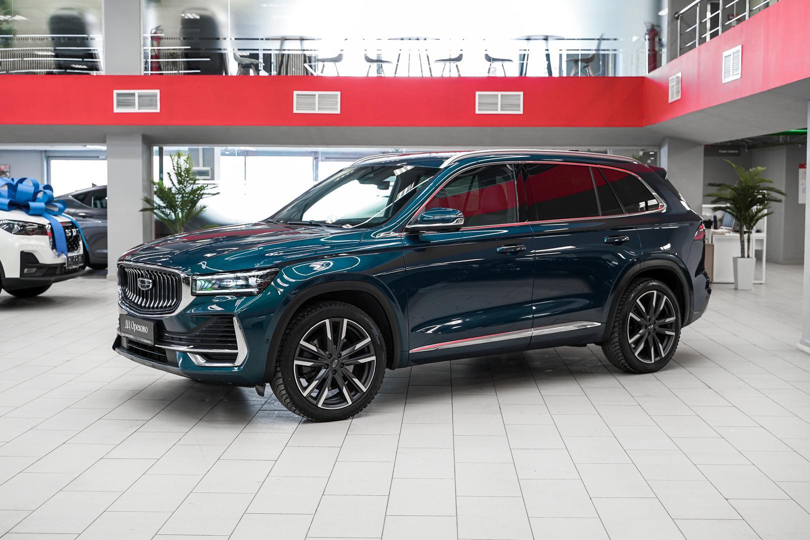 Geely Monjaro 2023, синий, ДЦ Орехово