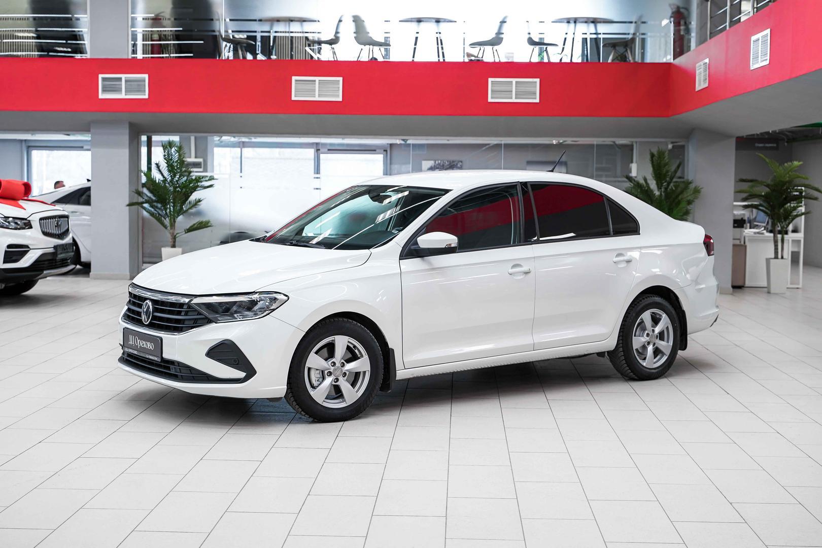 Volkswagen Polo 2021, белый, ДЦ Орехово