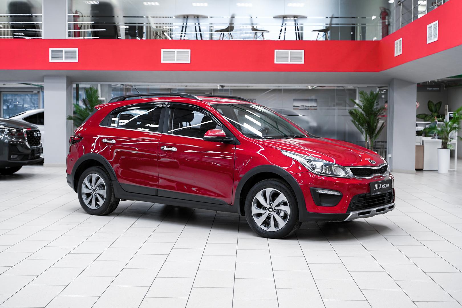 Kia Rio X-Line 2019, красный, ДЦ Орехово