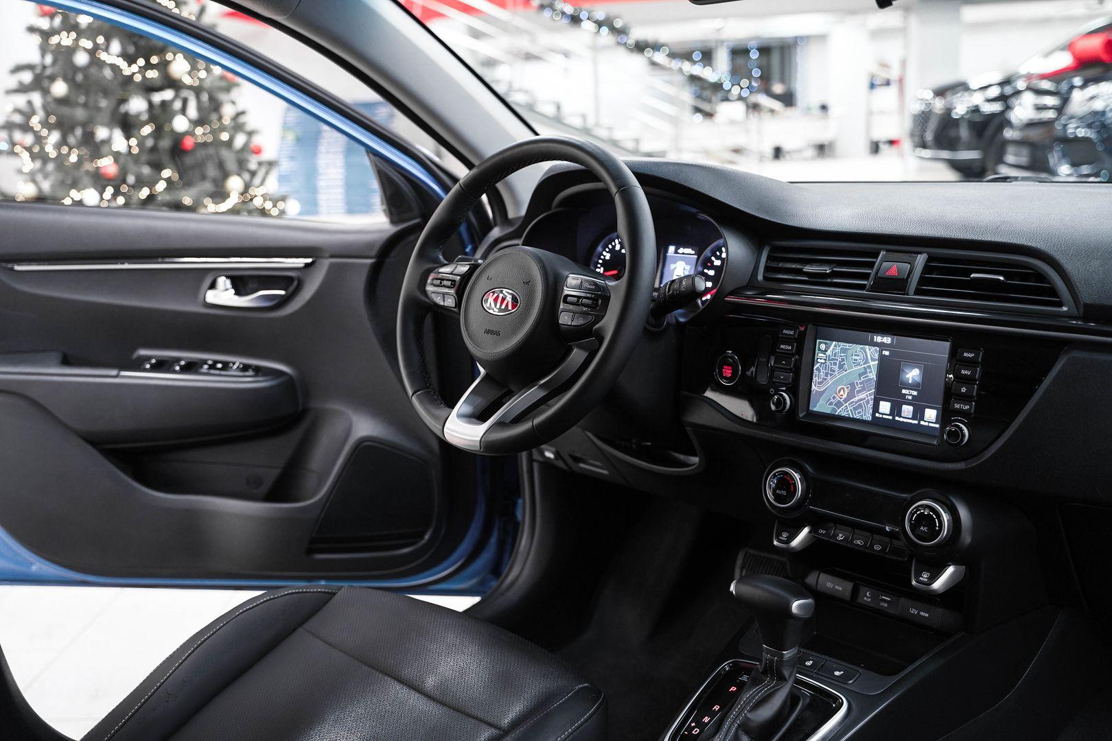Kia Rio X-Line 2019, синий, ДЦ Орехово