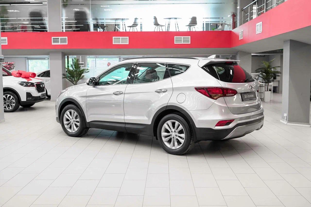 Hyundai Santa Fe 2017, серебряный, ДЦ Орехово