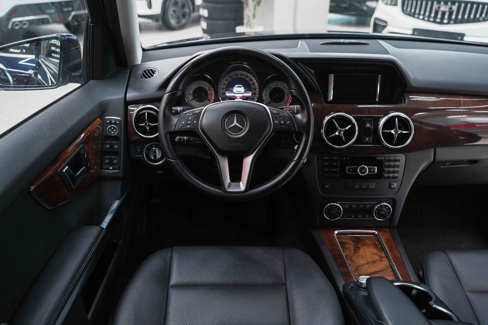 Mercedes-Benz GLK-Класс 2012, синий, ДЦ Орехово
