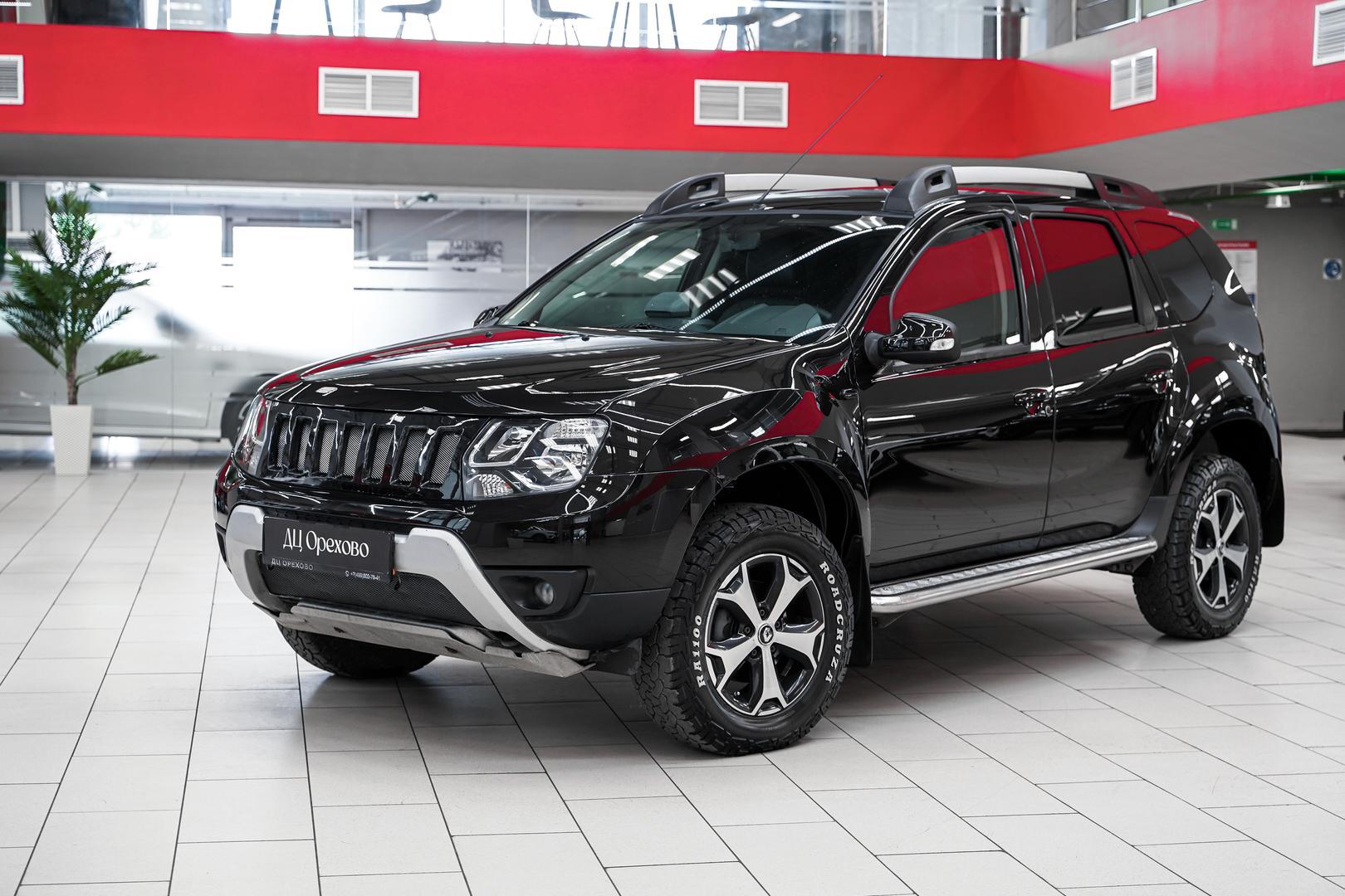 Renault Duster 2016, черный, ДЦ Орехово