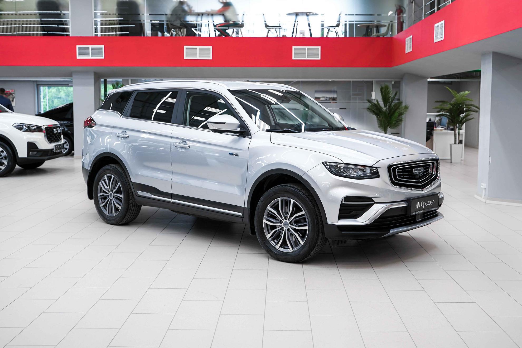 Geely Atlas Pro 2021, серый, ДЦ Орехово