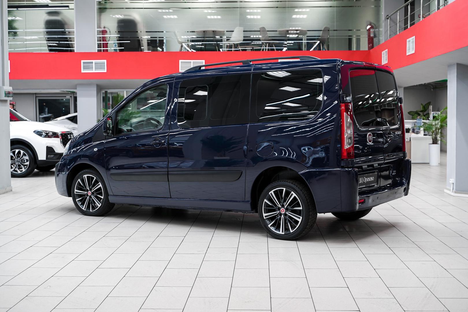 Fiat Scudo 2015, синий, ДЦ Орехово