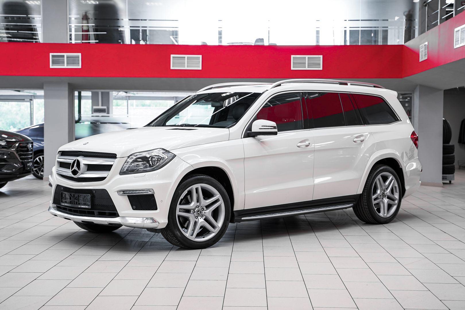 Mercedes-Benz GL-Класс 2013, белый, ДЦ Орехово