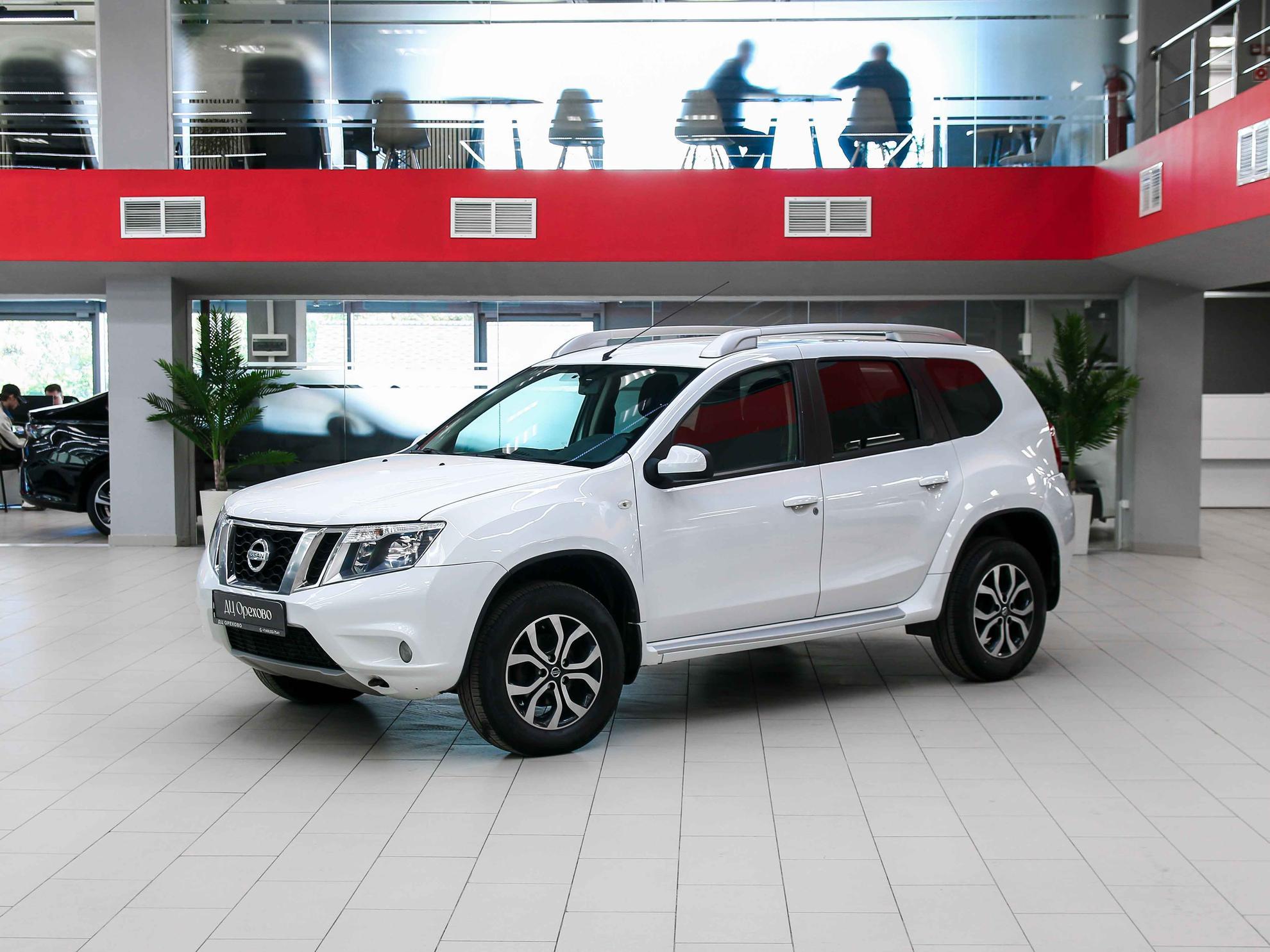 Nissan Terrano 2018, белый, ДЦ Орехово