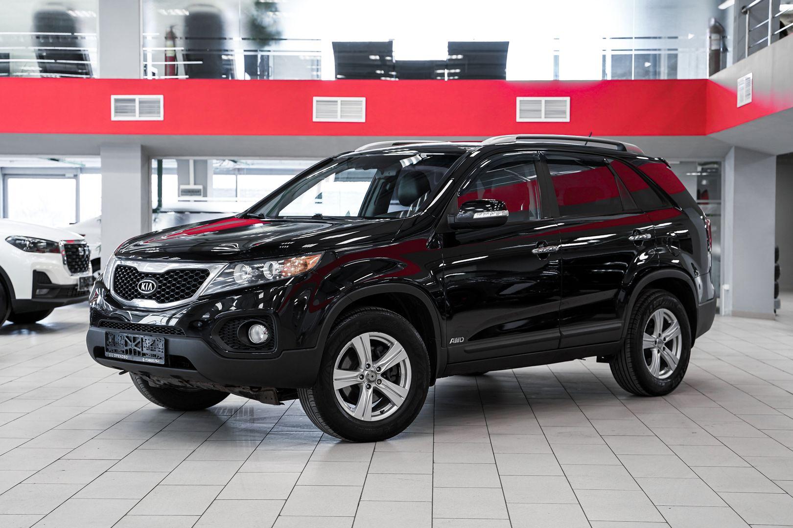 Kia Sorento 2012, черный, ДЦ Орехово