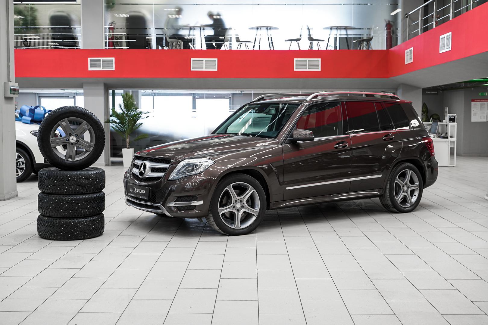 Mercedes-Benz GLK-Класс 2013, коричневый, ДЦ Орехово