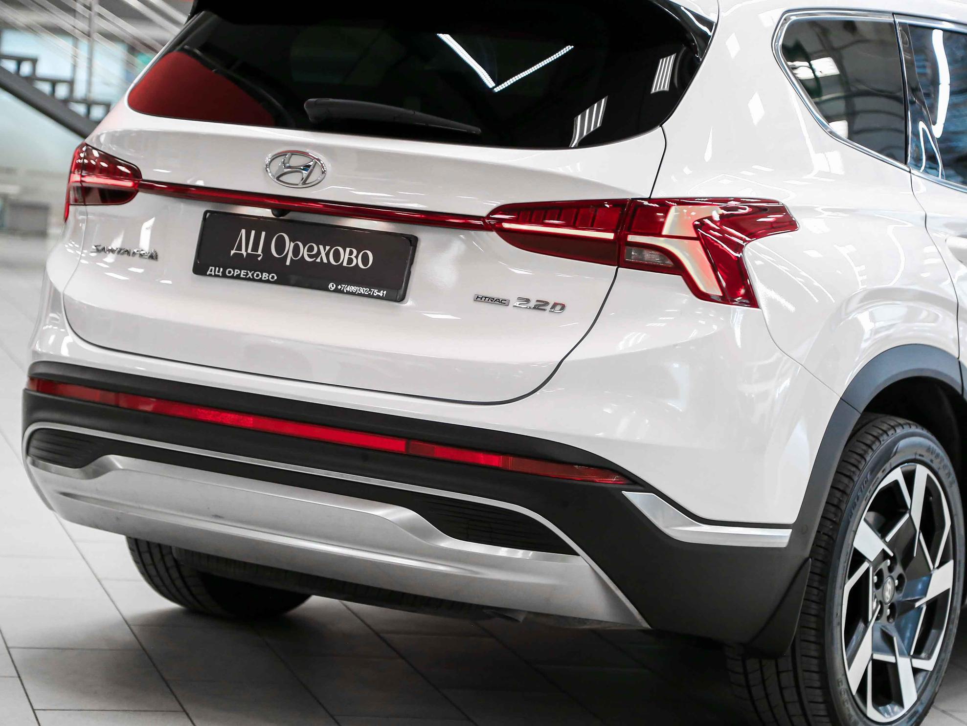 Hyundai Santa Fe 2021, белый, ДЦ Орехово