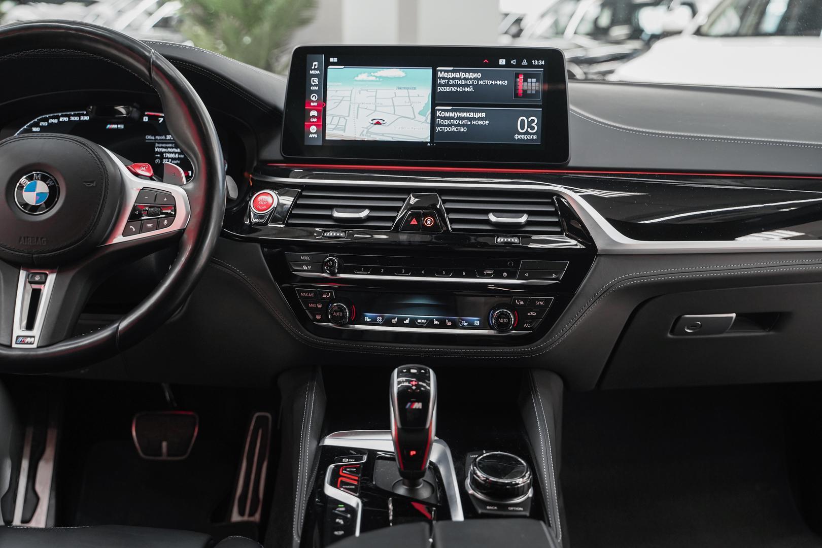 BMW M5 2020, черный, ДЦ Орехово