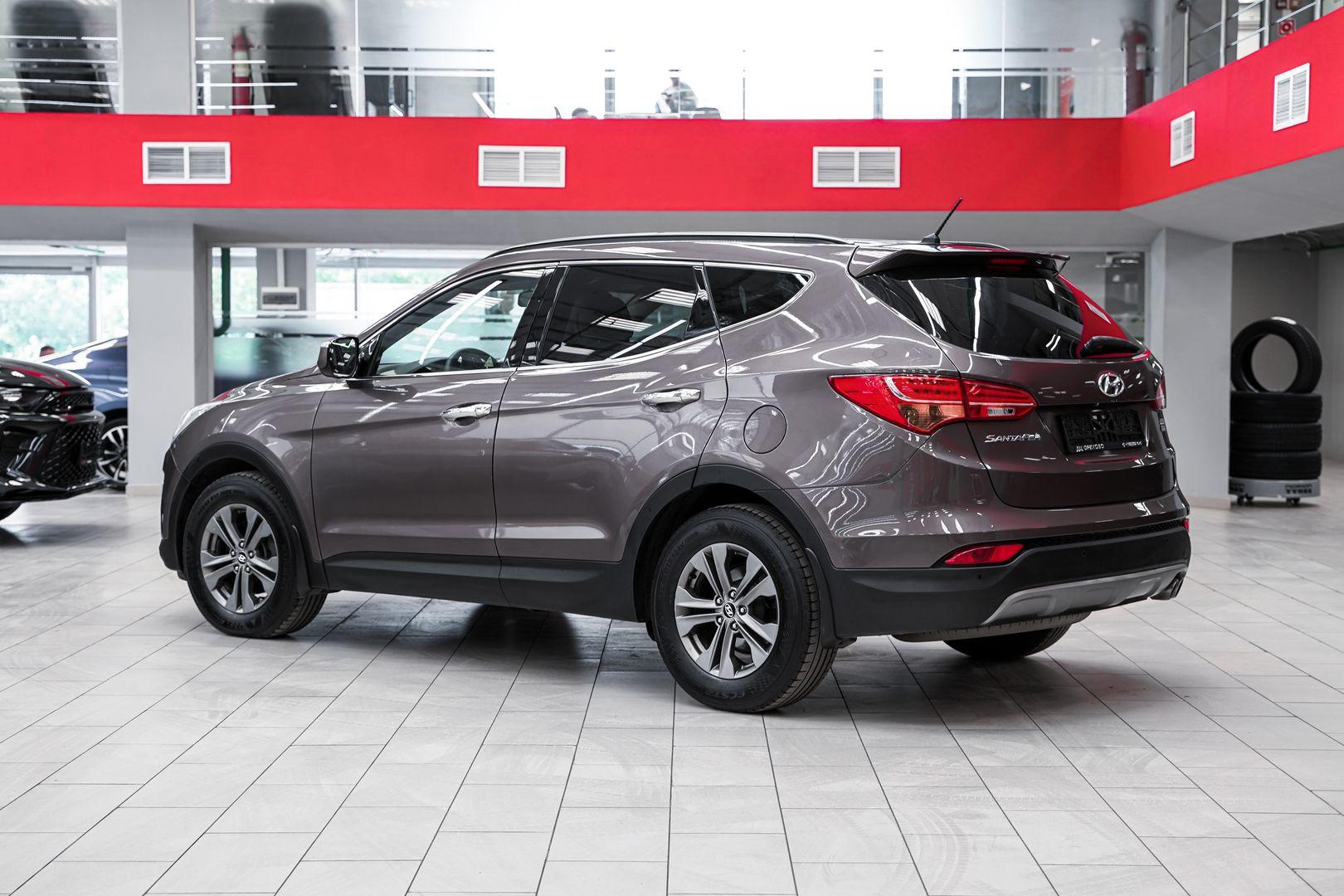Hyundai Santa Fe 2012, коричневый, ДЦ Орехово